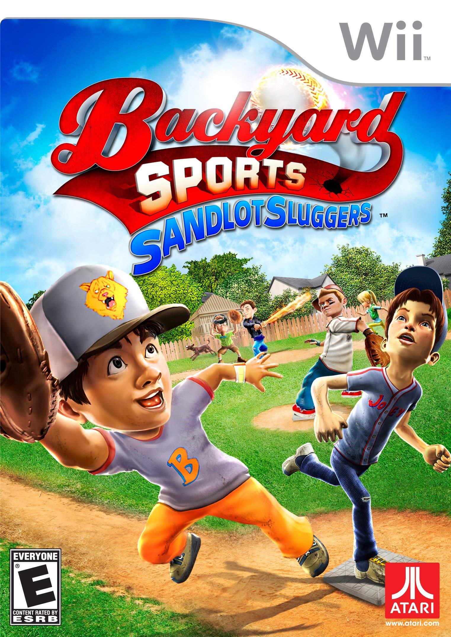 Amazon.com: Sandlot Sluggers - Nintendo Wii (Renewed) : Video Games